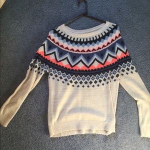 Garage Tribal Print sweater size Small